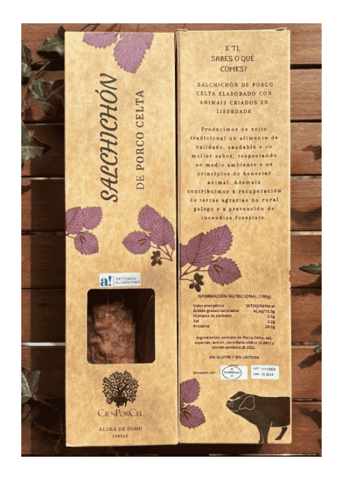 salchichon porco celta