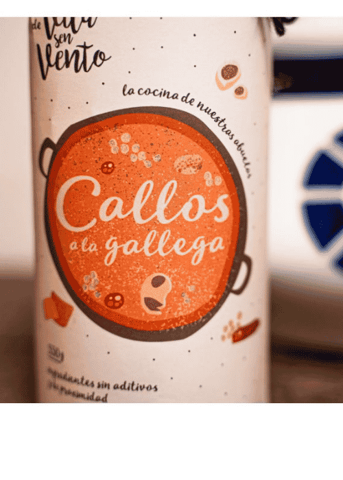 Callos a la gallega con garbanzos en tarro de cristal de 540 g